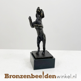 Hondenbeeldje "Enthousiaste Rottweiler" BBW043br10