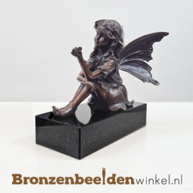 Bronzen fee beeldje BBWAN1252