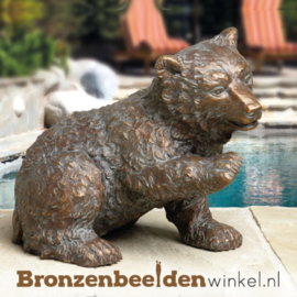 Bronzen ijsbeer beeld BBW87515