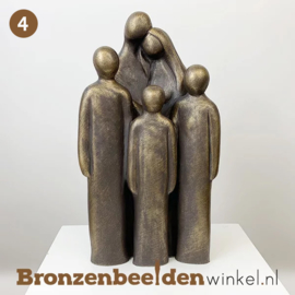 NR 4 | Cadeau vrouw 40 jaar  "Vader en moeder met 3 grote kinderen" BBW064br03