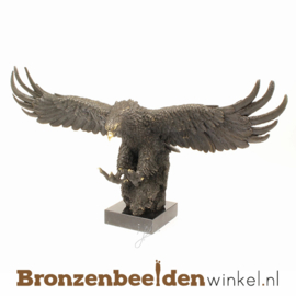 Bronzen adelaar beeld BBWbr10