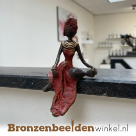Afrikaans beeld "Abeni" 12 cm BBWZT25KL