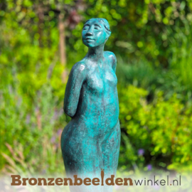 Beeld voor in de tuin "Tevreden" BBW248529
