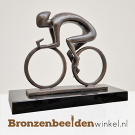 Modern wielrenner beeldje BBW61001