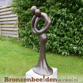 NR 2 | 11 jaar getrouwd cadeau ''Abstract liefdespaar tuinbeeld'' BBW0719br