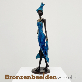 Afrikaans beeld "Efua" 35 cm bbwST19GR35