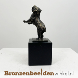 Kleine urn hond "De blije Schnauzer" BBW043br11as