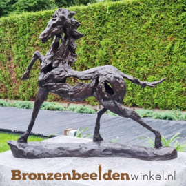 Abstract paarden beeldje BBW88194