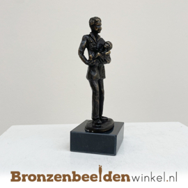 Beeld familie van vader met baby BBW002br62