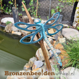 Dieren tuinbeeld reuzenlibelle BBW84283
