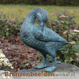 Bronzen eend beeld BBW0468br