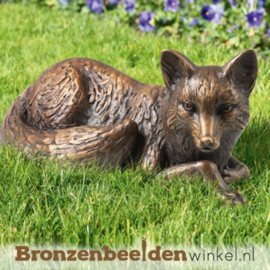 Bronzen vos beeld BBW87940