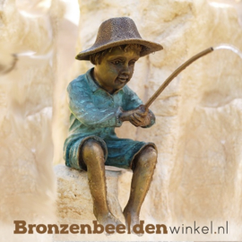 Vijver beeld "Vissende jongen" BBW1819br