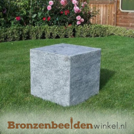 Hardsteen sokkel 40x40x40 cm