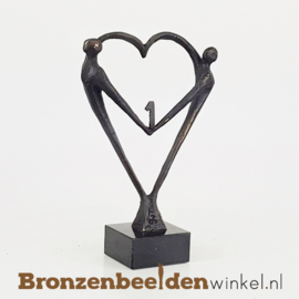 TOP cadeau 1 jaar getrouwd "Het Hart" met 1 BBW003br67j