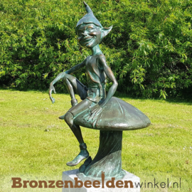 Pixie beeld elf op paddenstoel BBW1337