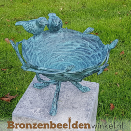 Vogelbad in brons BBW1815br