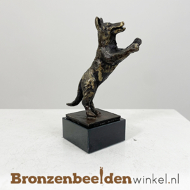 Beeldje van een herdershond BBW043br08