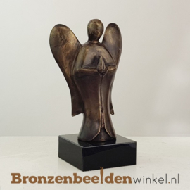 Beschermengel beeldje in brons BBW85492