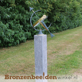 Bronzen zonnewijzer BBW0029br