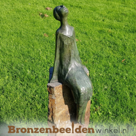 Gedenkbeeld  "De Zon- en Sterrenkijker" - groen BBW005br07g