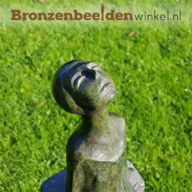 Gedenkbeeld  "De Zon- en Sterrenkijker" - groen BBW005br07g