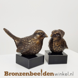 NR 1 | 63 jaar getrouwd cadeau "Twee verliefde musjes" BBW1846br