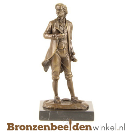 Muziekbeeldje Mozart brons BBWFA01