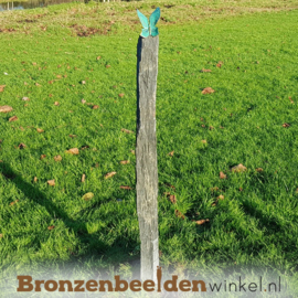 Gedenksteen met vlinder op sokkel BBW20366