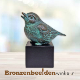 Asbeeld vogeltje in brons BBW1320