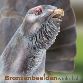 Bronzen korhoen beeld BBW37285