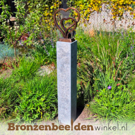 Tuinbeeld "Ik hou van ons" BBW01br82