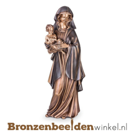 Mariabeeld in brons - grote versie BBW85342