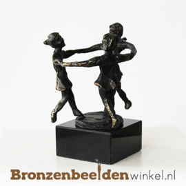 Afscheidscadeau onderwijs "Dansende kinderen" BBW05br-75