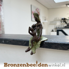 Afrikaans beeld "Hasina en Noni" 12 cm BBWZT24KL
