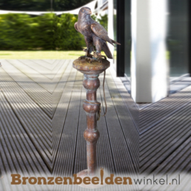 Beeld valk van brons BBW78103