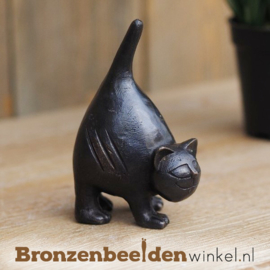 Kattenbeeldje in brons BBW1326