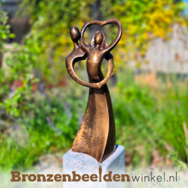 Tuinbeeld "Vertrouwen in elkaar" - XL versie BBW01br06XL
