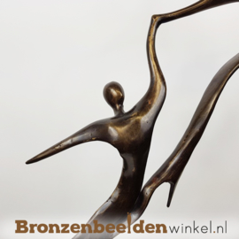 Groot bruiloft cadeau "Swingende Geliefden" BBW001br11