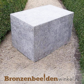 Hardsteen sokkel 40x60x40 cm (extra breed)