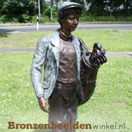 Bronzen tuinbeeld Golfer BBW52121