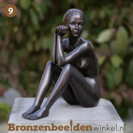 NR 9 | Cadeau man 89 jaar ''Zittende vrouw'' BBW0511br