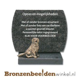 Gedenksteen Hond BBWA126g