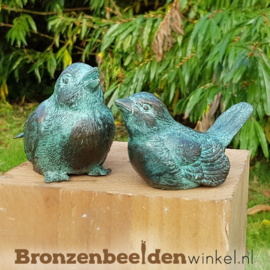 Bronzen beeldjes vogels BBW1319/20