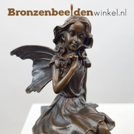 Bronzen fee beeldje BBW1253br