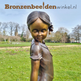 Tuinbeeld meisje met hondje BBW1438br