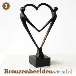 NR 3 | Bronzen Beeld Den Haag "Het Hart" BBW003br67