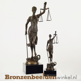 NR 4 | Cadeau advocaat ''Vrouwe Justitia van brons'' BBW008br12