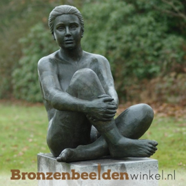 Bronzen tuinbeeld "Alice" BBW1091