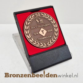 Bronzen jubileum penning 7 cm
